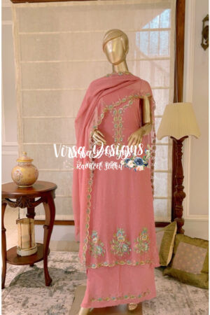 Hand Embroidery Punjabi suits