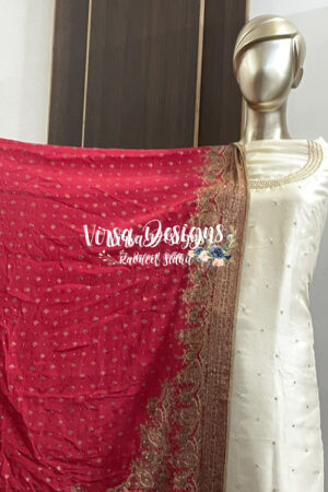 Traditional hand embroidery suit