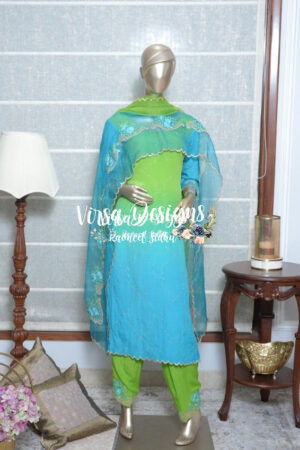 Crepe Punjabi Suits